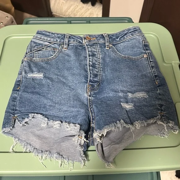 We The Free by Free People crvy Five Star Vintage High-Rise Shorts size 27 - Picture 2 of 9